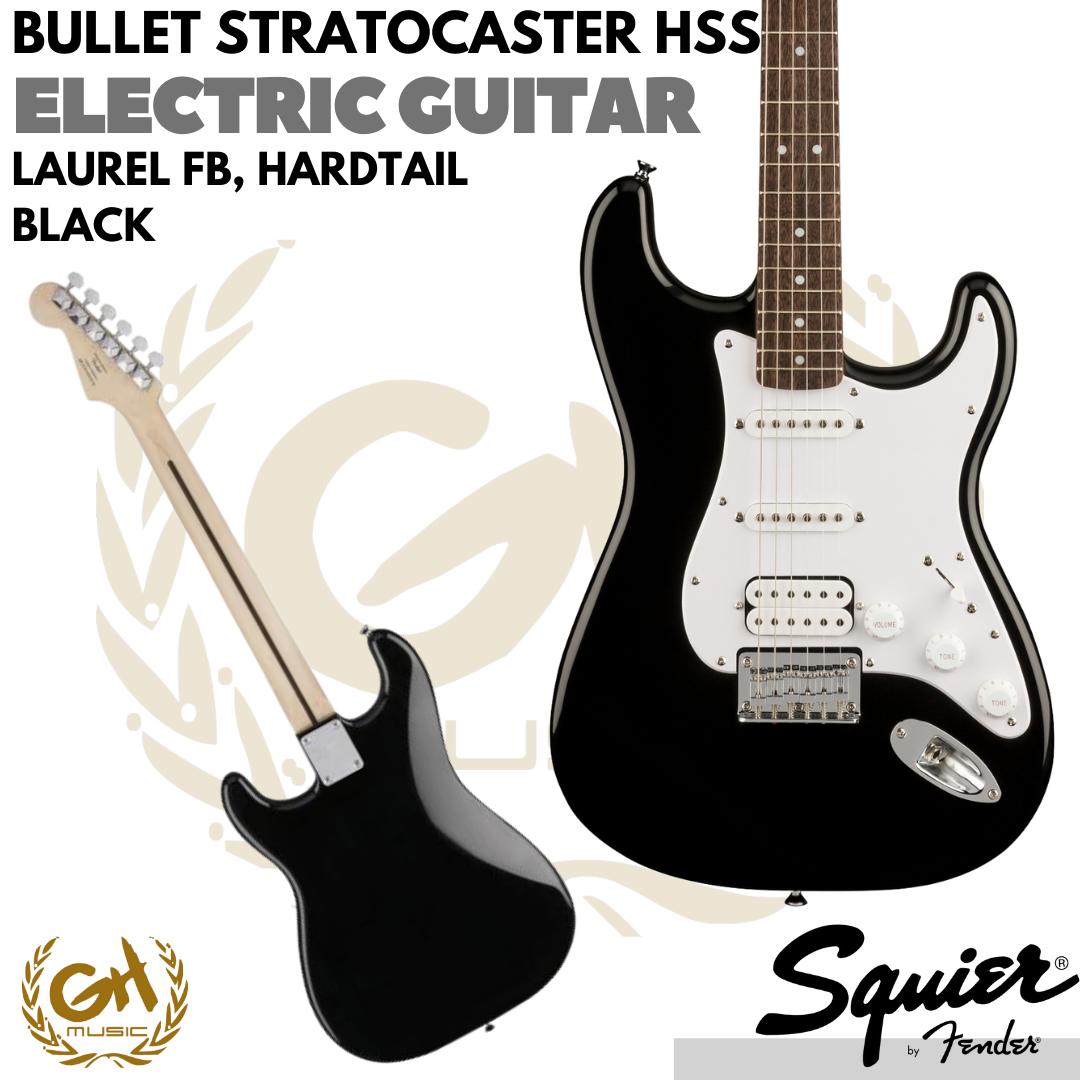 Squier Bullet Stratocaster HSS Electric Guitar, Laurel FB by Fender