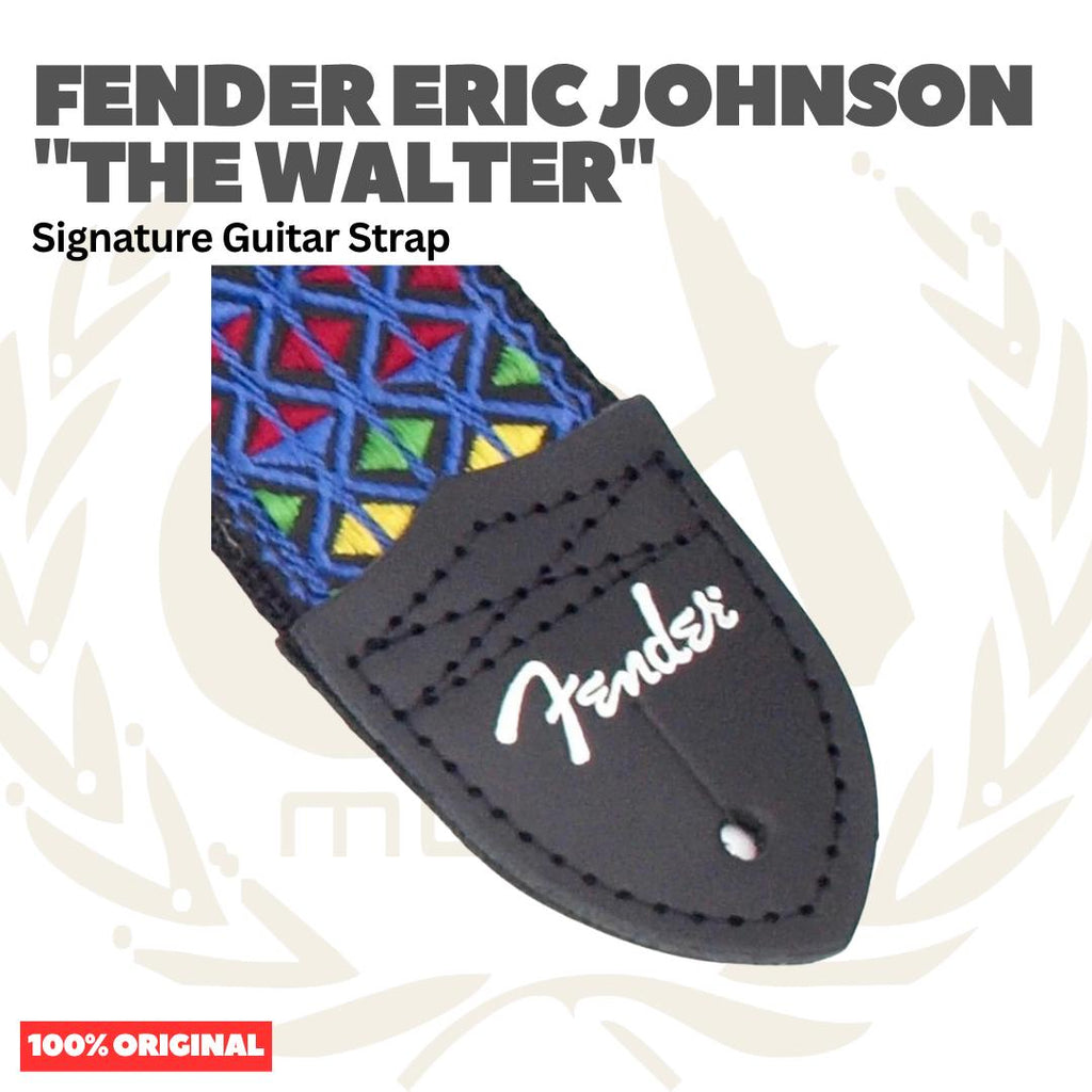 Fender Eric Johnson "The Walter" Signature Guitar Strap - Stre p Gitar Bass