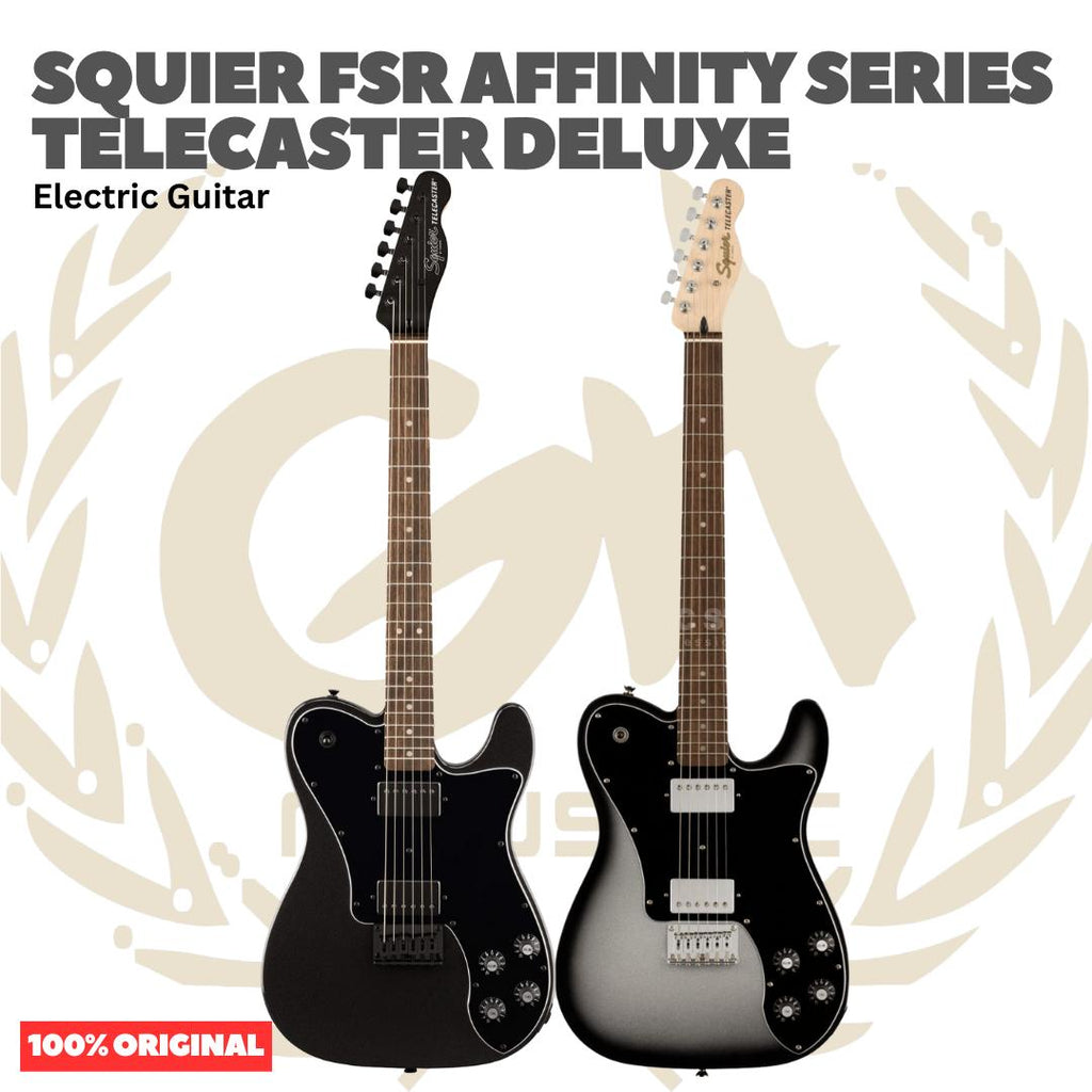 SQUIER FSR Affinity Series Telecaster Deluxe Electric Guitar - Gitar Listrik Elektrik Original Asli