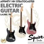 Squier Affinity HH Stratocaster Guitar, Laurel FB - Gitar Elektrik