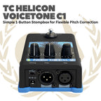 TC Helicon Voicetone C1 - C 1 Voice tone Efek Gitar Bass Pedal C-1