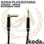 KODA PLUS STRAIGHT - ANGLED | Instrument Cable - Kabel Jack Instrumen