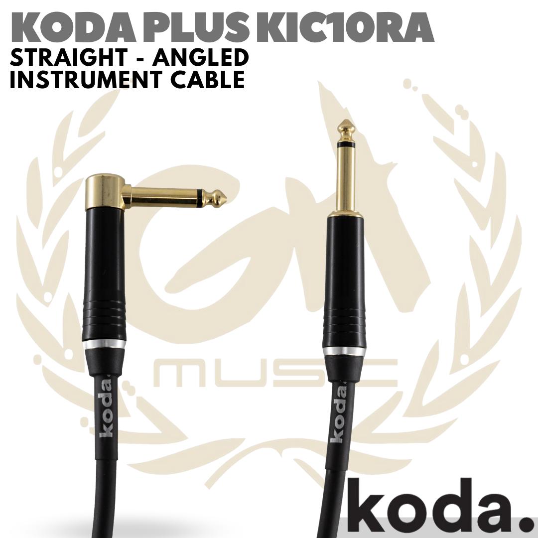 KODA PLUS STRAIGHT - ANGLED | Instrument Cable - Kabel Jack Instrumen
