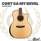 Cort GA-MY Bevel Acoustic Guitar - Gitar Akustik