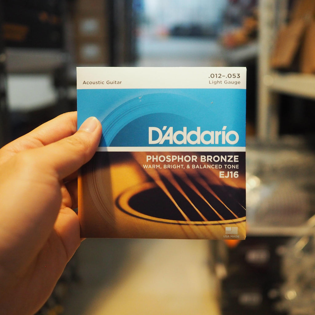 D'addario EJ16 12-53 Acoustic Guitar String - Senar Gitar Akustik