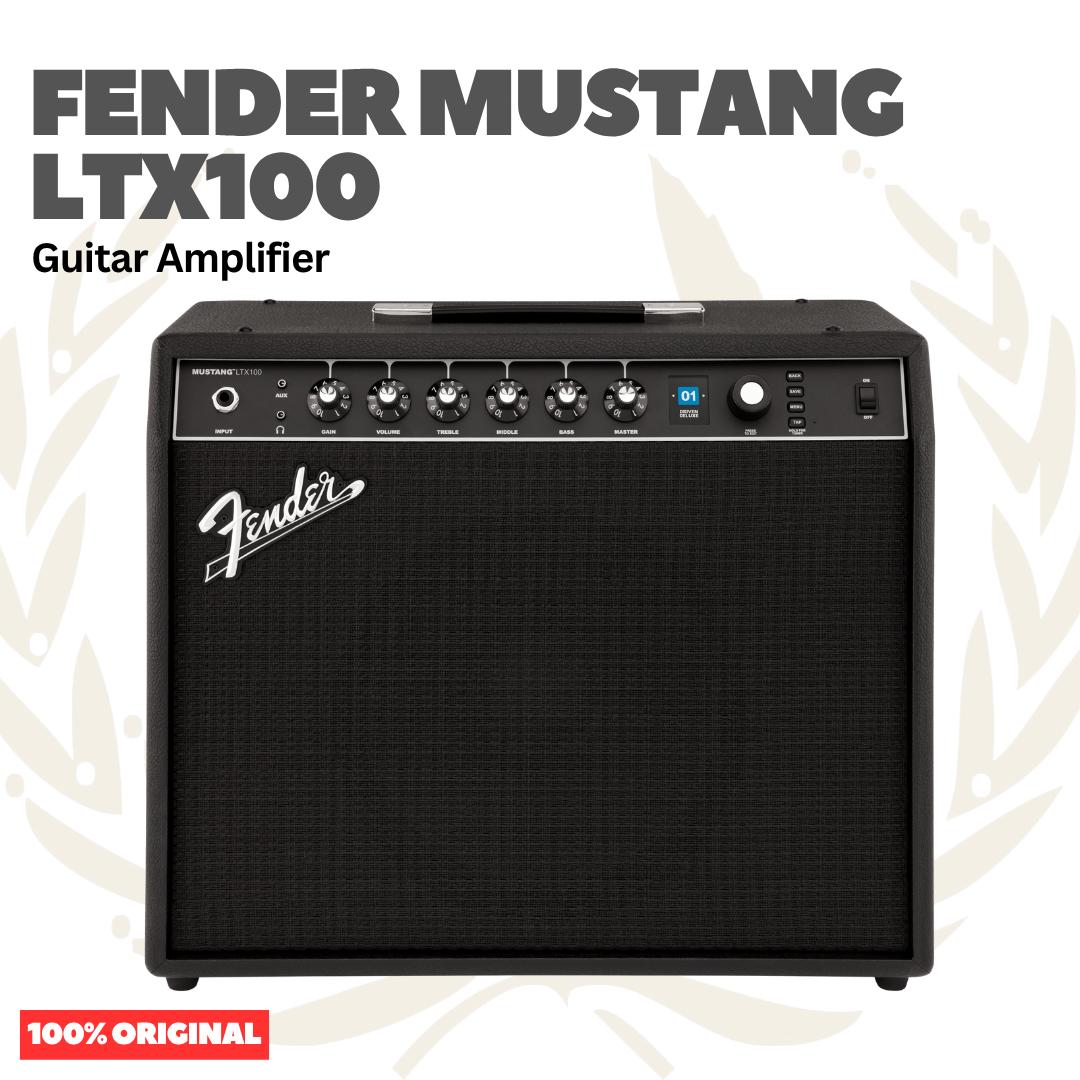 Fender Mustang LTX100 Guitar Amplifier, 230V, EU - Speaker Ampil Gitar 100w