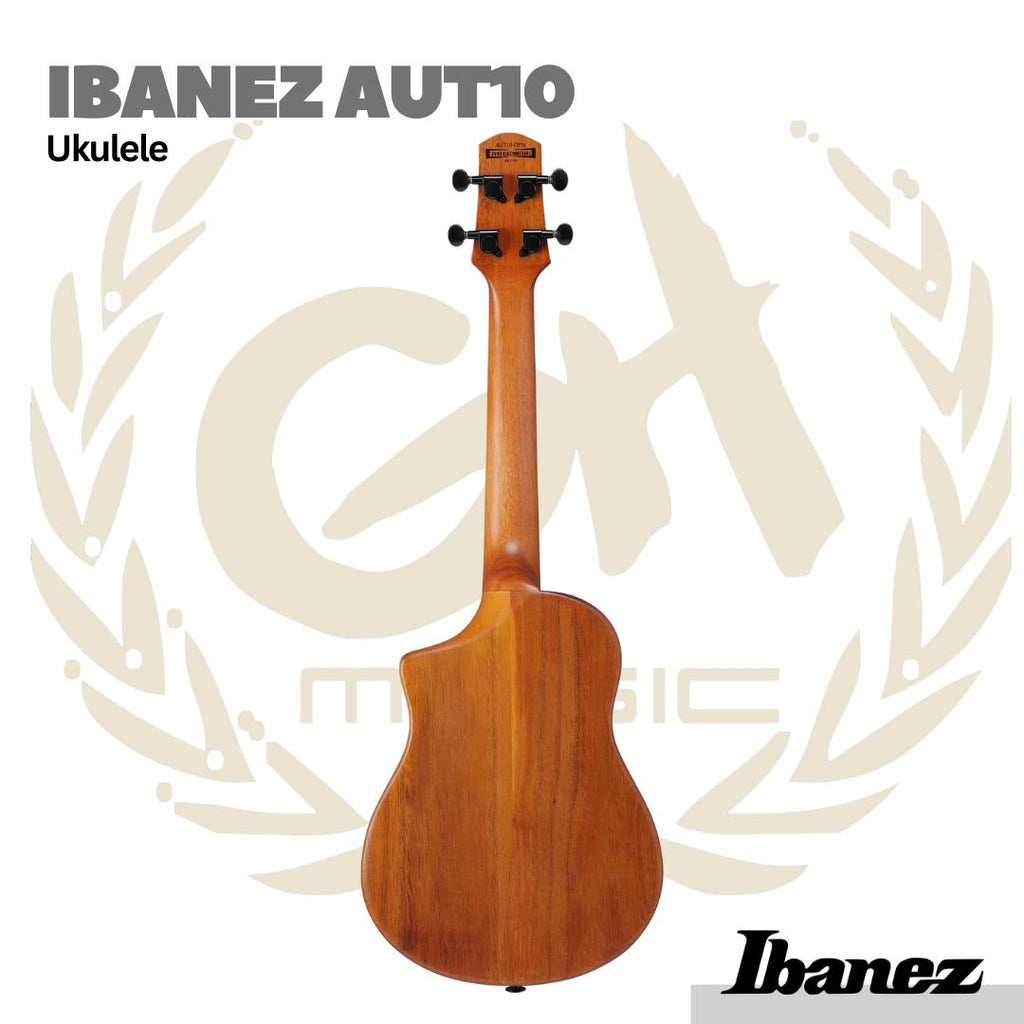Ibanez AUT10 Ukulele w/Gig Bag - Gitar Lele