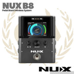NUX B8 2.4Ghz Pedalboard Wireless System - Digital B-8 Gitar Bass