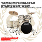 TAMA IP62H6WBN Imperialstar 6-Piece Drum Kit w/Black Hardware (Limited) - Drum Akustik Set Lengkap Tanpa Simbal Original Asli