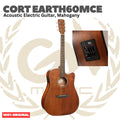 Cort Earth 60 MCE Acoustic Electric Guitar - Gitar Akustik Elektrik Earth60MCE | Earth 60MCE Original Asli