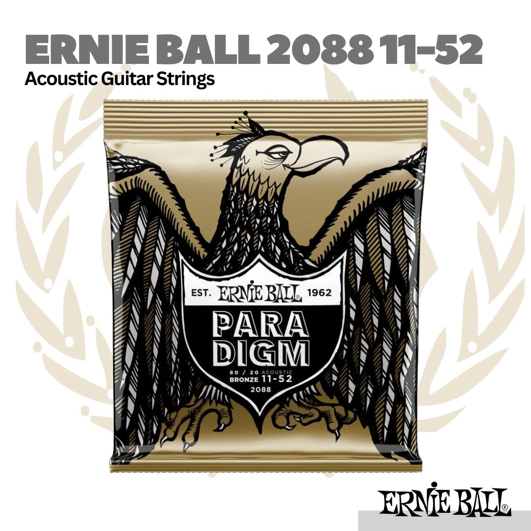 Ernie Ball 2088 Acoustic Guitar Strings 11-52 - Senar Gitar Akustik