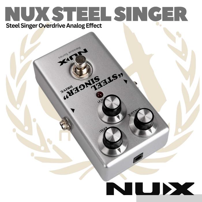 NUX Steel Singer Drive Guitar Effect Pedal - Efek Gitar
