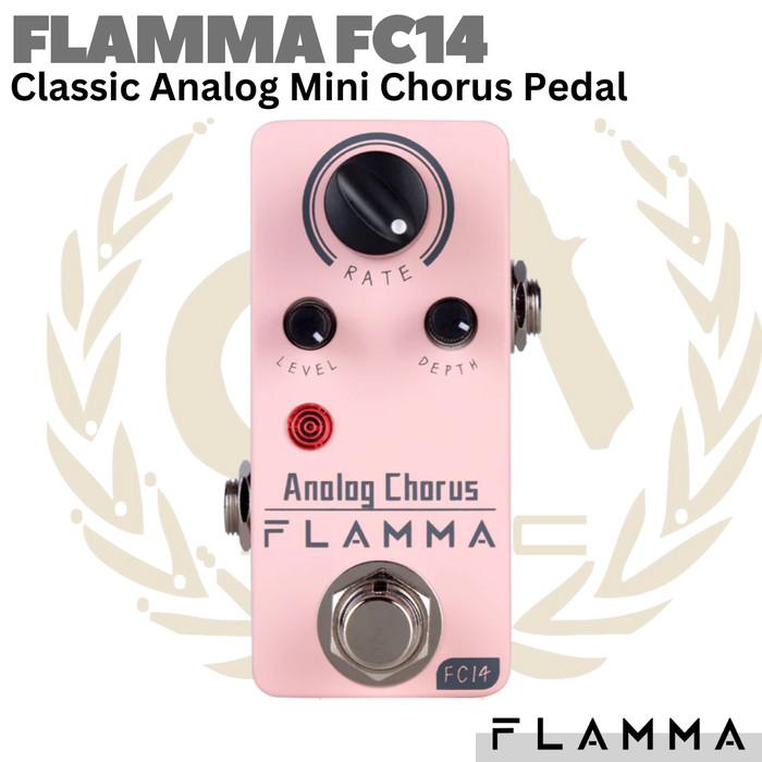 FLAMMA FC14 Classic Analog Mini Chorus Pedal | Efek Gitar