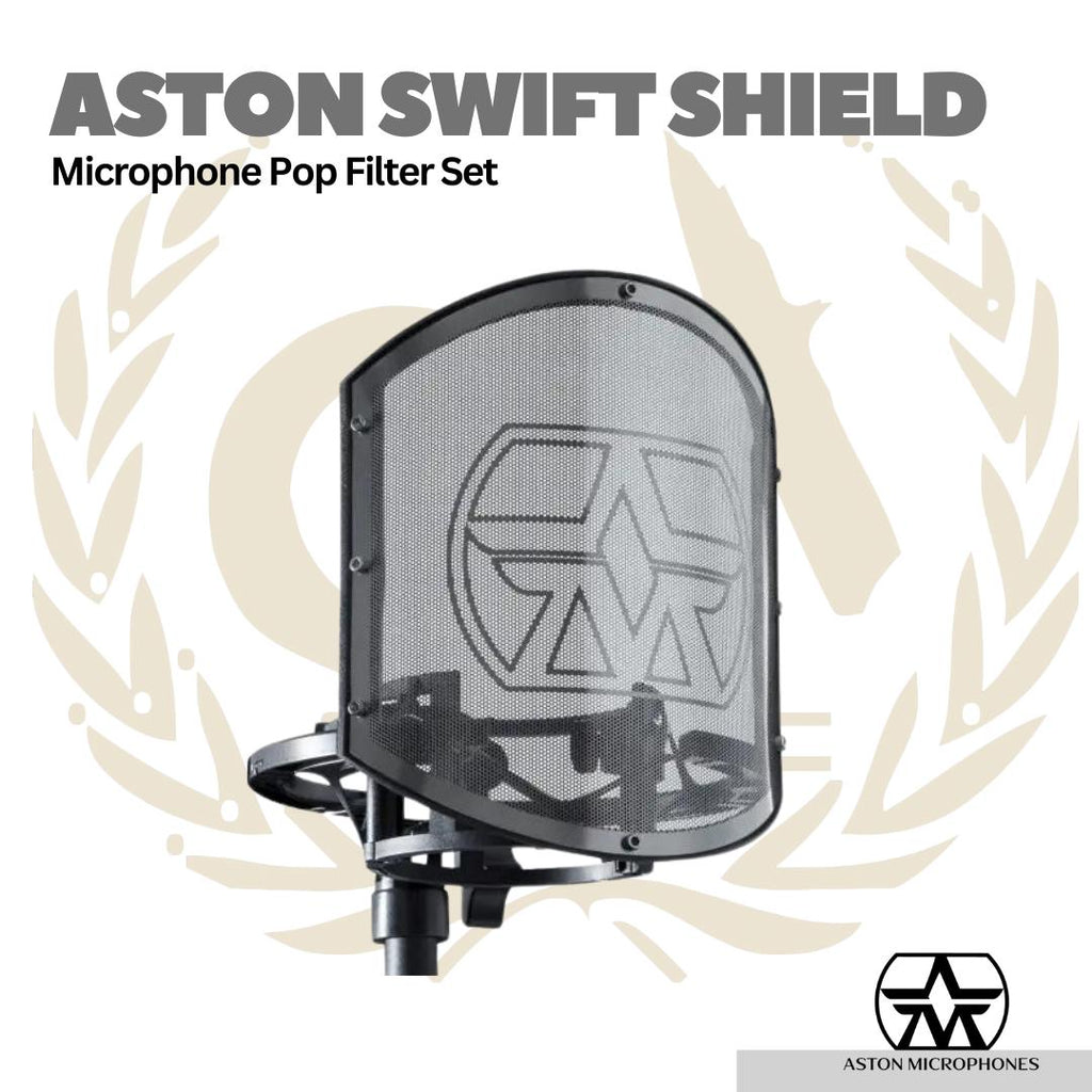Aston Swift Series - Microphone Shock Mount Pop Filter Set
