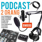PODCAST LENGKAP 2 ORANG ALCTRON MX4USB + RT HP100 + MICROPHONE