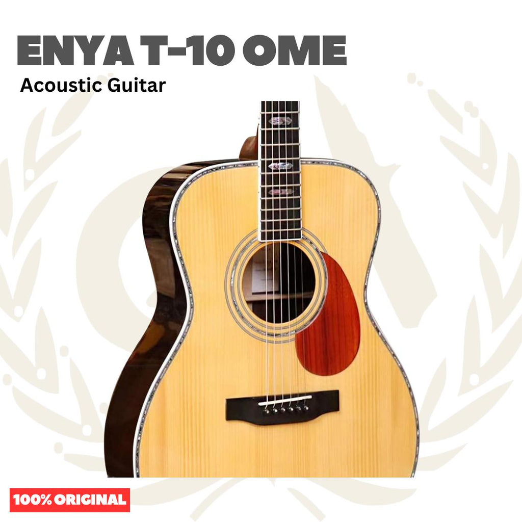 Enya T-10 OME Acoustic Orchestra Model Guitar - Gitar Akustik T10