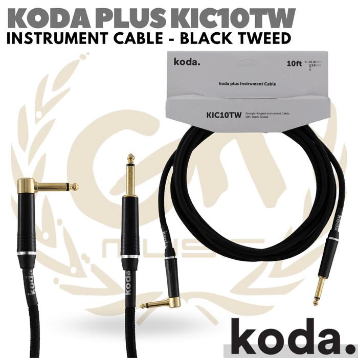 KODA PLUS STRAIGHT - ANGLED | Instrument Cable - Kabel Jack Instrumen