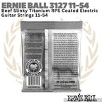Ernie Ball 3127 Beefy Slinky Coated RPS Electric Guitar String 11-54