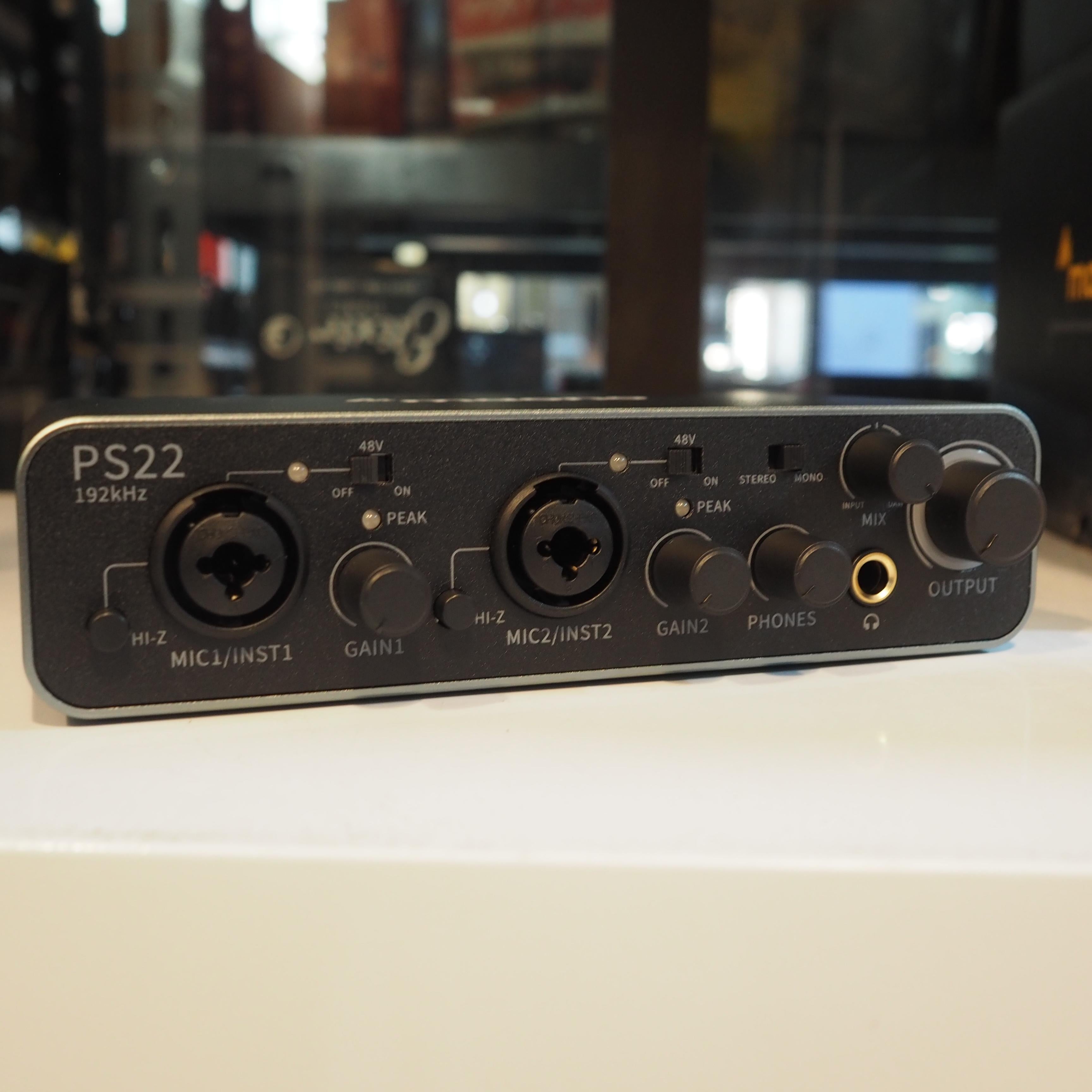 MAONO PS22 Audio Interface | Recording Live Streaming Gaming Soundcard