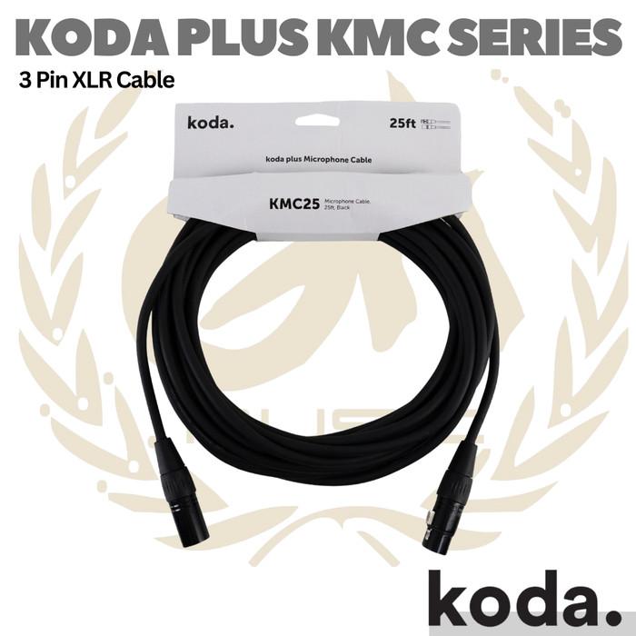 Koda Plus KMC Microphone Cable - Kabel XLR Canon 3pin