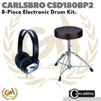 CARLSBRO CSD180BP2 ELECTRIC DRUM | DRUM ELEKTRIK + KURSI + HEADPHONE