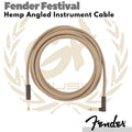 Fender Festival Hemp Angled Instrument Cable | Kabel Gitar Instrumen
