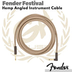 Fender Festival Hemp Angled Instrument Cable | Kabel Gitar Instrumen
