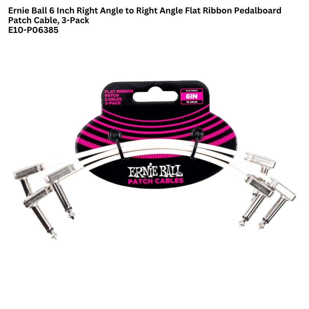 ERNIE BALL Right Angle Flat Ribbon Pedalboard | Kabel Jack Jumper