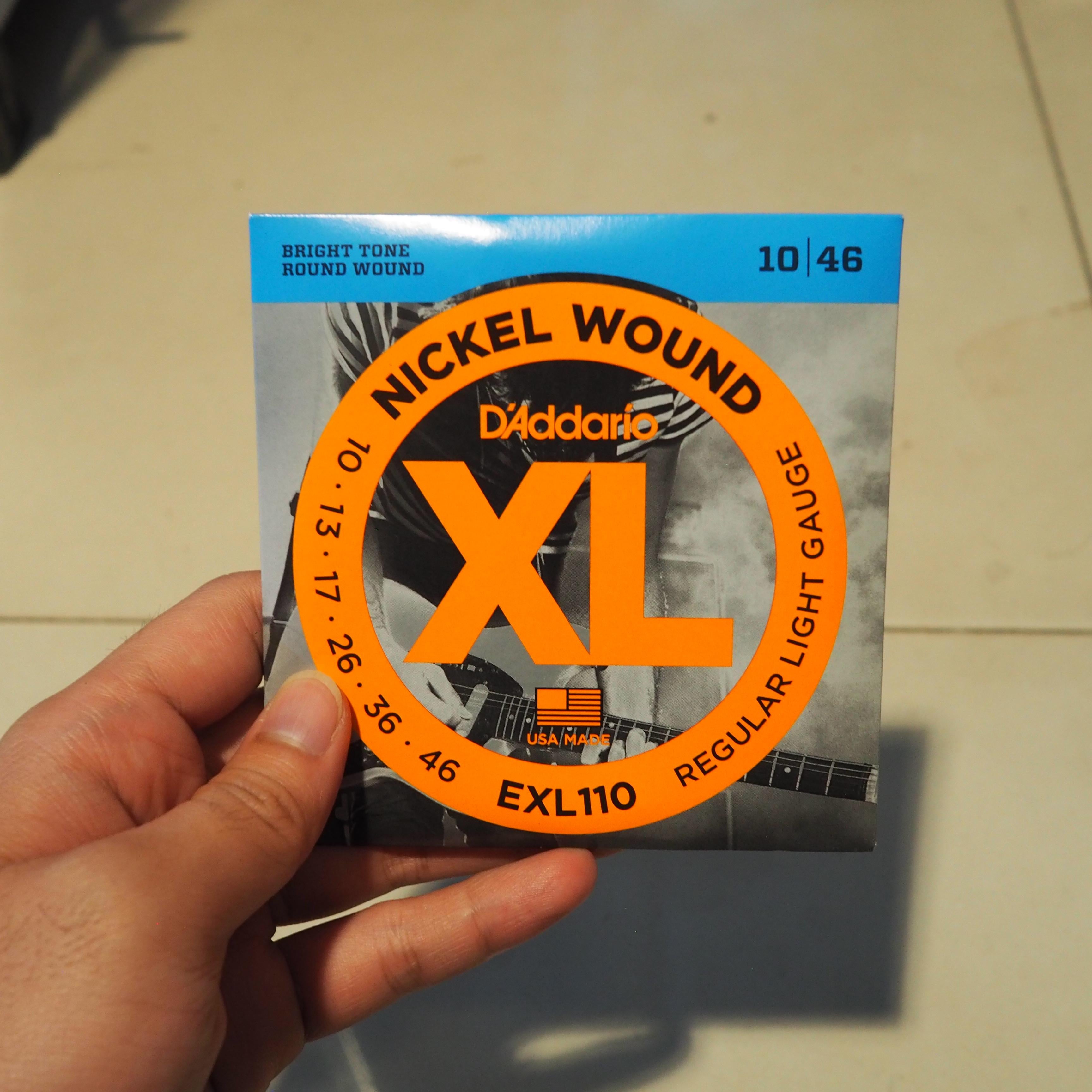 D'Addario XL EXL110 10|46 Regular Light Gauge