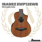 Ibanez EWP12EWB Mini Acoustic Electric Guitar - Gitar Lele GuitaLele