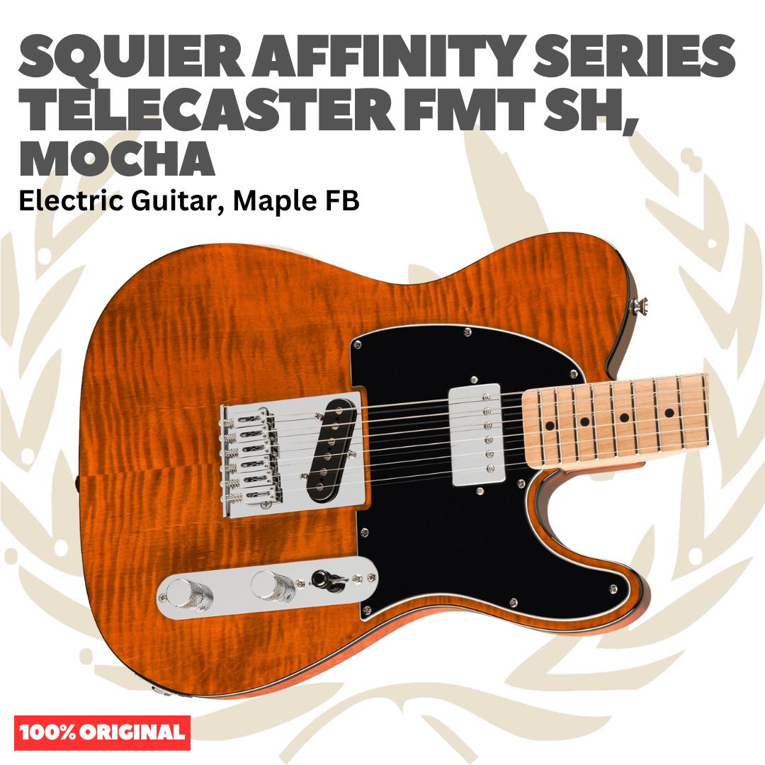 SQUIER Affinity Series Telecaster FMT SH Electric Guitar - Gitar Listrik Elektrik Flame Maple Top Original Asli
