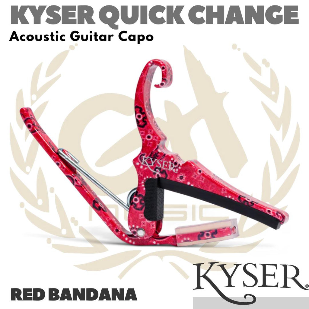 Kyser Quick Change Electric Guitar Capo - Kapo Gitar