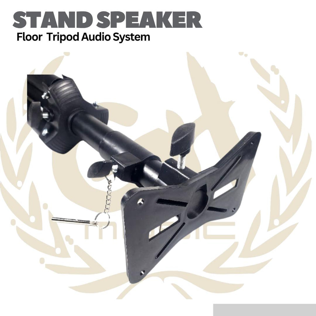 Stand Speaker  Floor Tripod Audio System CZS60100 - Stand Speaker