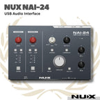 NUX NAI-24 USB Audio Interface - Sound Card NUX NAI 24 | NAI24 Soundcard