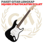 PAKET GITAR SQUIER STRATOCASTER BULLET Electric Gitar | GUITAR PACK
