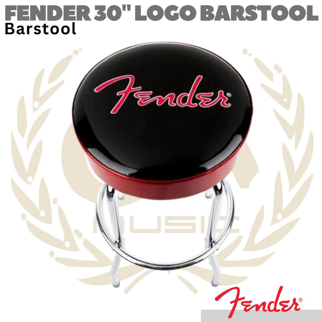 FENDER GUITAR LOGO BARSTOOL | Kursi / Bangku Bar Cafe