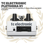 TC ELECTRONIC PLETHORA X1 TONEPRINT LOADER FOOTSWITCH GUITAR EFFECT - EFEK GITAR BASS PEDAL