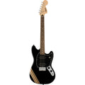 Squier FSR Bullet Competition HH Mustang with Stripes, Electric Guitar