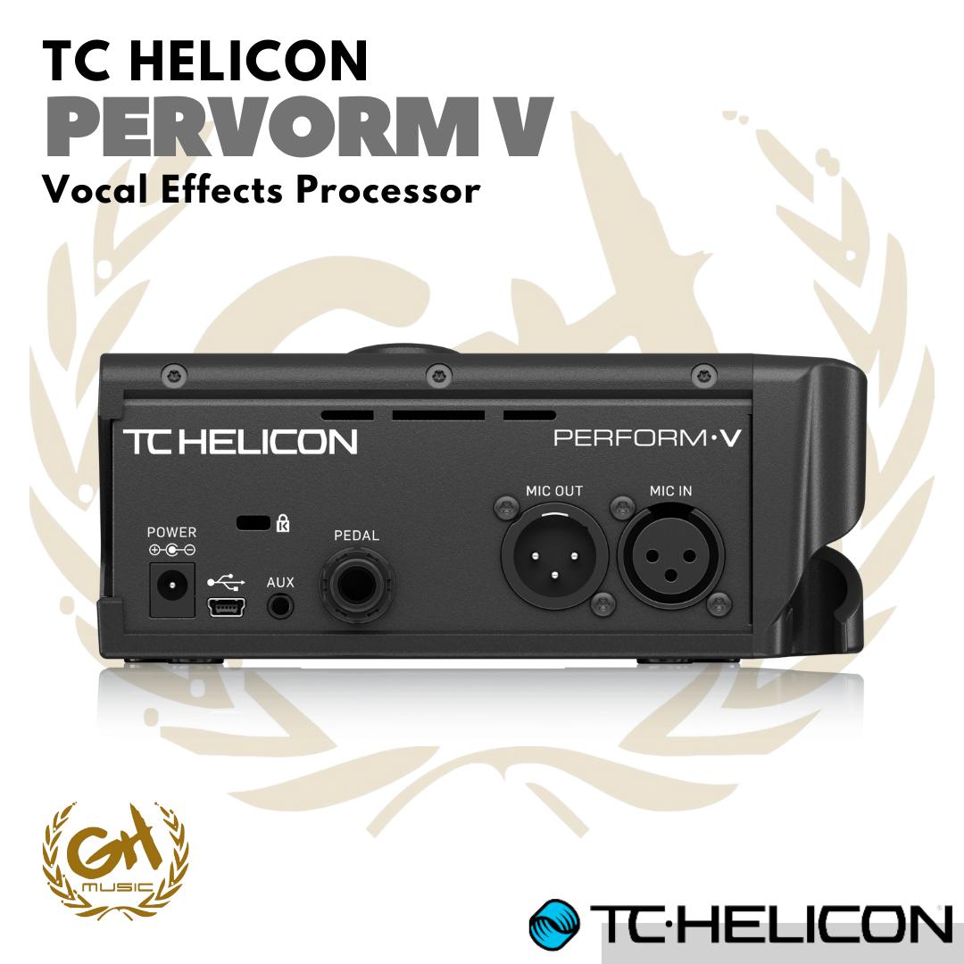 TC HELICON PERFORM-V Vocal Effect Processor | Efek Vokal