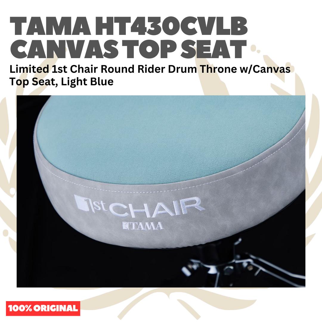 TAMA HT430CV Limited 1st Chair Round Rider Drum Throne w/Canvas Top Seat - Kursi Drum Bangku Drum
