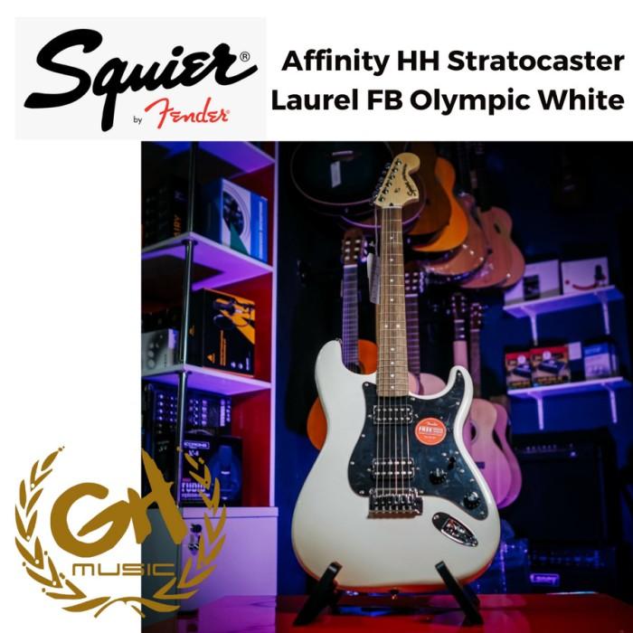 Squier Affinity HH Stratocaster Guitar, Laurel FB - Gitar Elektrik