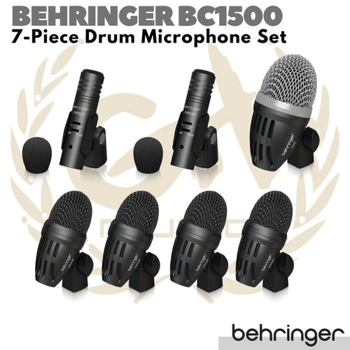 Behringer BC1500 Premium 7 Piece Drum Microphone Set | Mic BC 1500