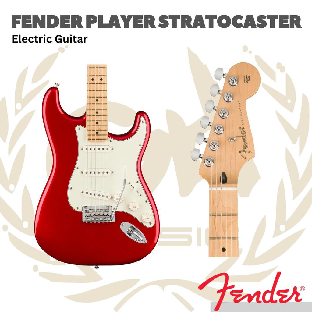 Fender Player Stratocaster Electric Guitar - Gitar Elektrik