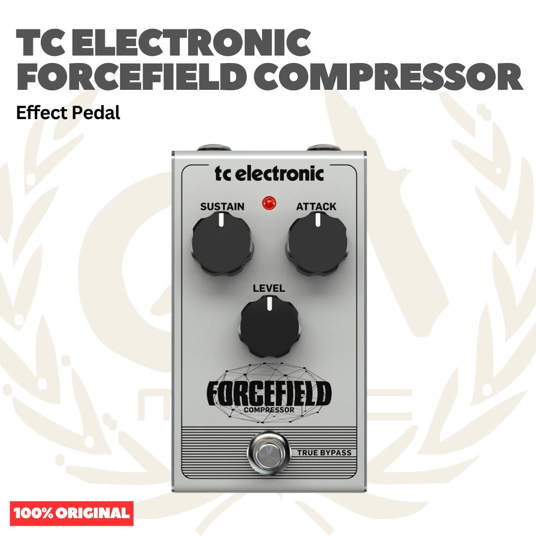 TC Electronic Forcefield Compressor Guitar Effect Pedal - Pedal Efek Gitar Bass