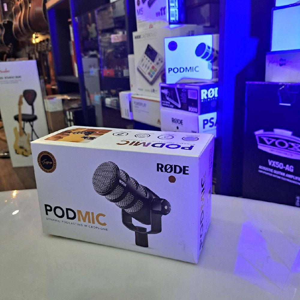 Rode PodMic Dynamic Microphone - Mic Podcast Livestreaming Dinamik Pod Mic Rode