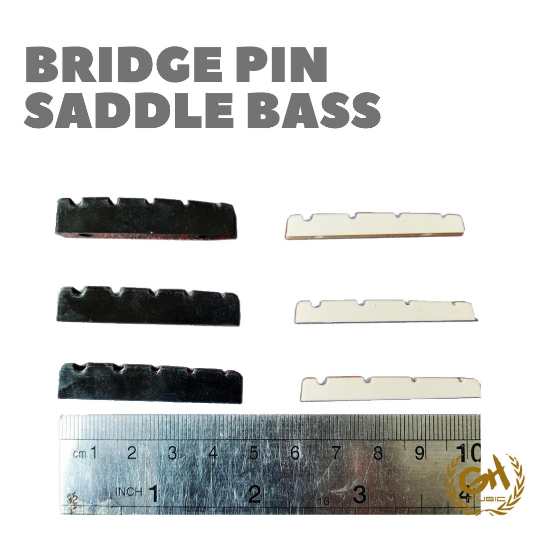 BRIDGE PIN SADDLE BASS