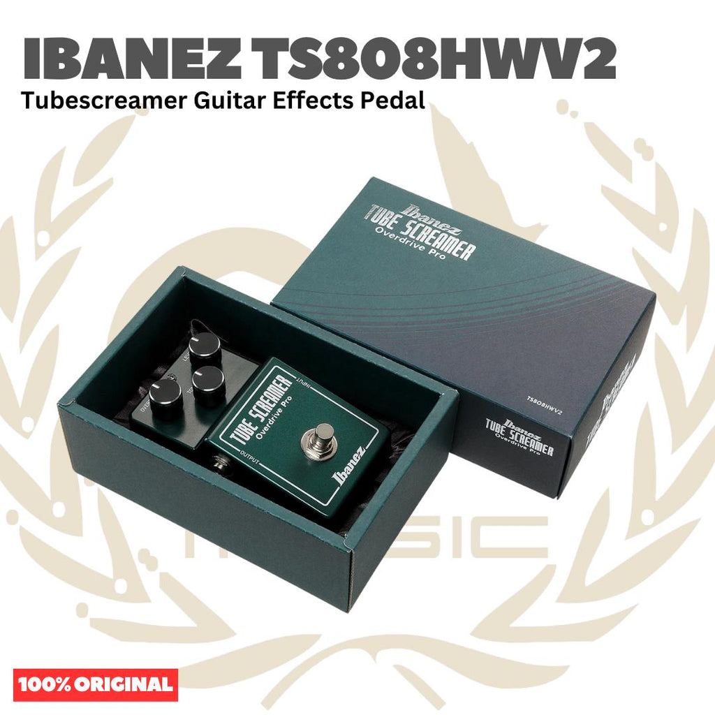 Ibanez TS808HWV2 Tubescreamer Guitar Effects Pedal - Efek Gitar Bass Pedal