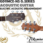 Takamine GD11MCE Dreadnought Acoustic Electric Guitar - Gitar Akustik
