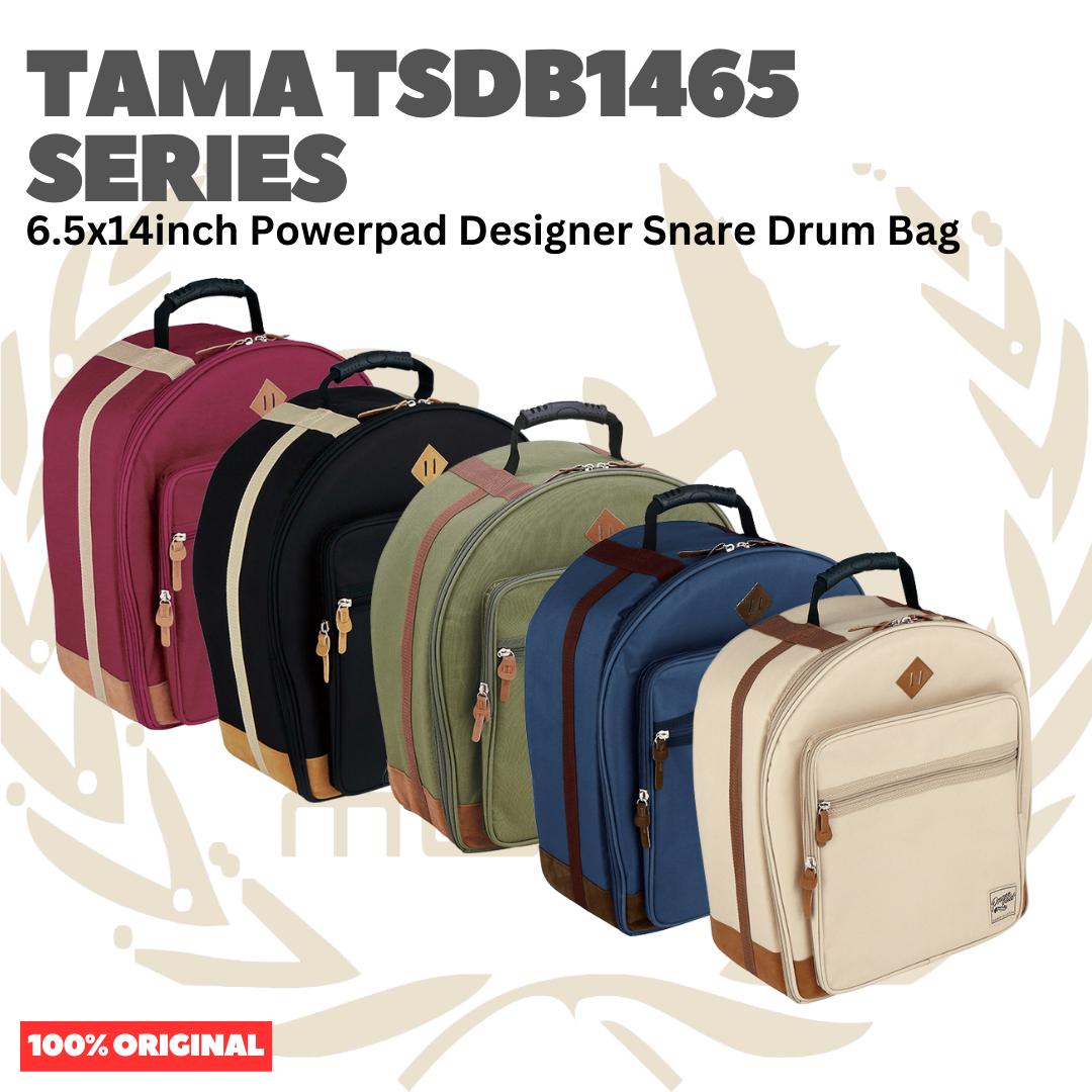 TAMA TSDB1465 6.5x14inch Powerpad Designer Snare Drum Bag - Tas Snare Drum Original Asli