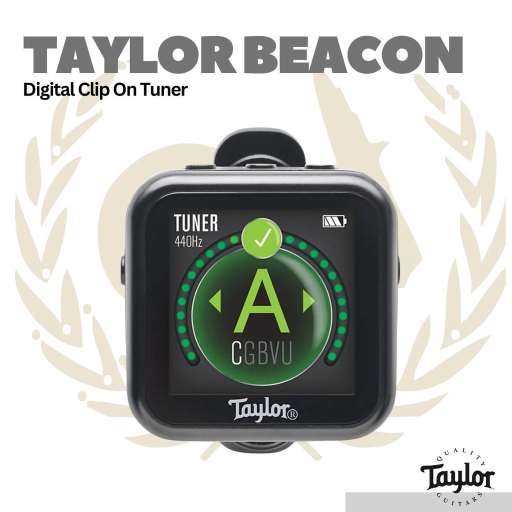 Taylor Beacon Digital Clip-on Tuner - Gitar Bass Ukulele